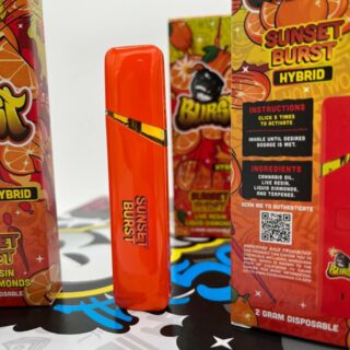 Burst disposable vape